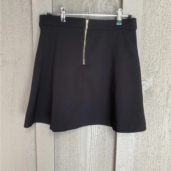 XOXO | Black Fit & Flare Skirt - Picture 3 of 5